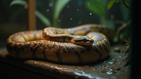 Autour du python royal : ses soins et ses caractéristiques