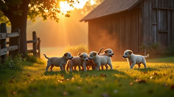 Optimiser l'élevage de chiens à Ambiévillers pour des chiots heureux